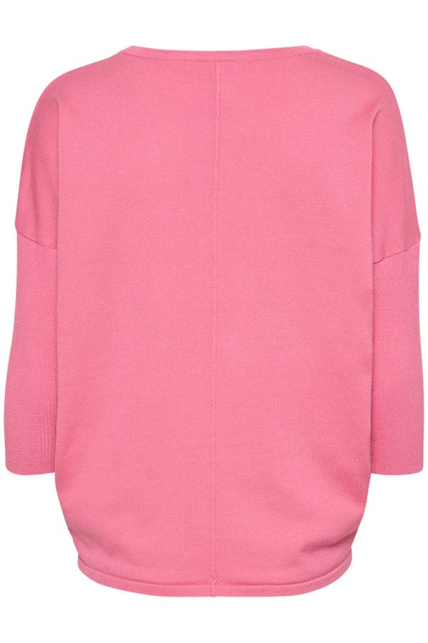 Saint Tropez Relaxed Lightweight Jumper Rose Pink