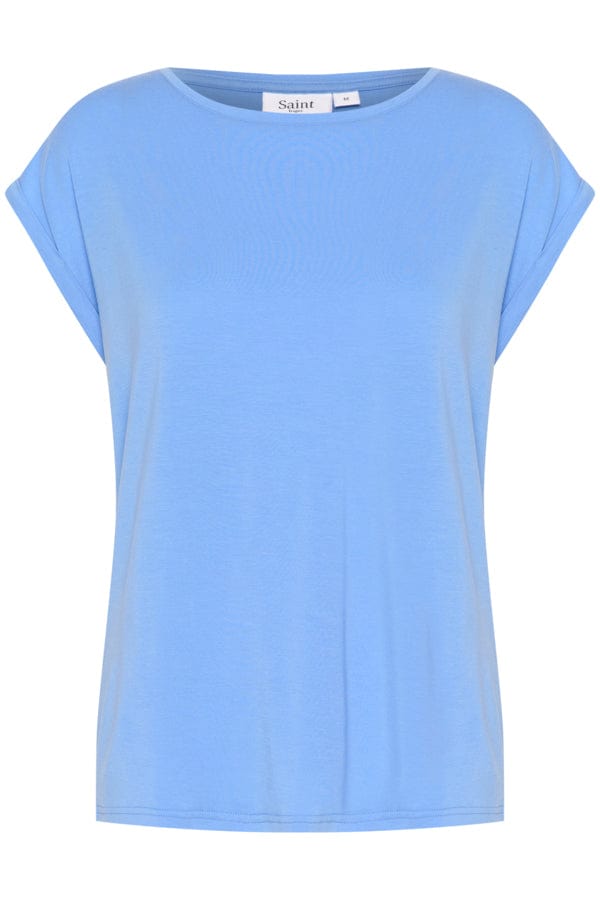 Saint Tropez Relaxed T Shirt Blue