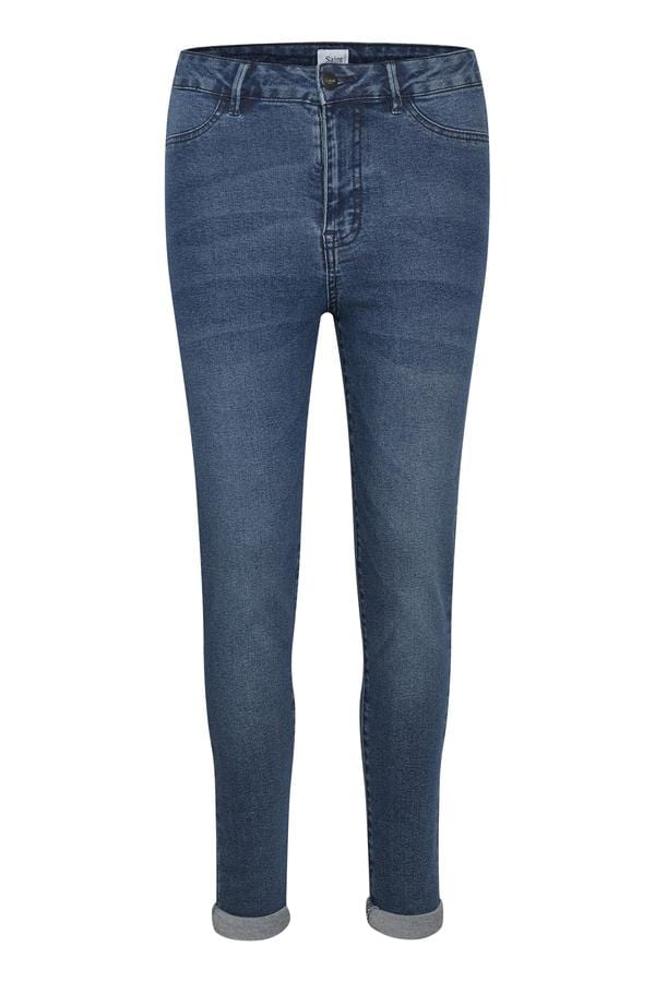 Saint Tropez Skinny Jeans Mid Blue