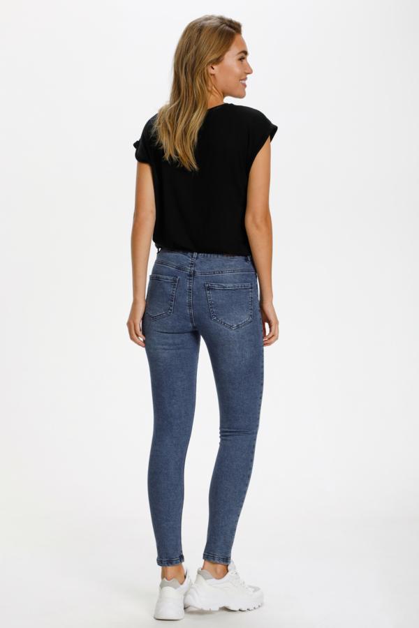 Saint Tropez Skinny Jeans Mid Blue