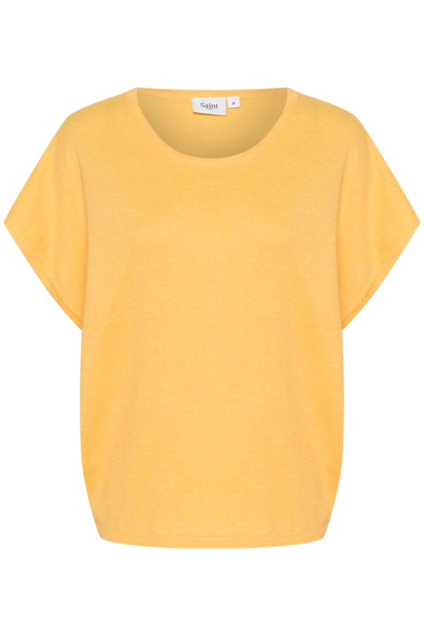 Saint Tropez Sleeveless Light Knit Yellow
