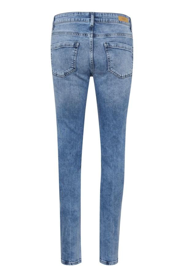 Saint Tropez Slim Leg Jeans Light Blue