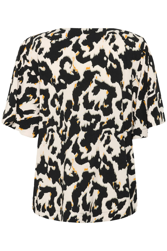 Saint Tropez V Neck Blouse Multi