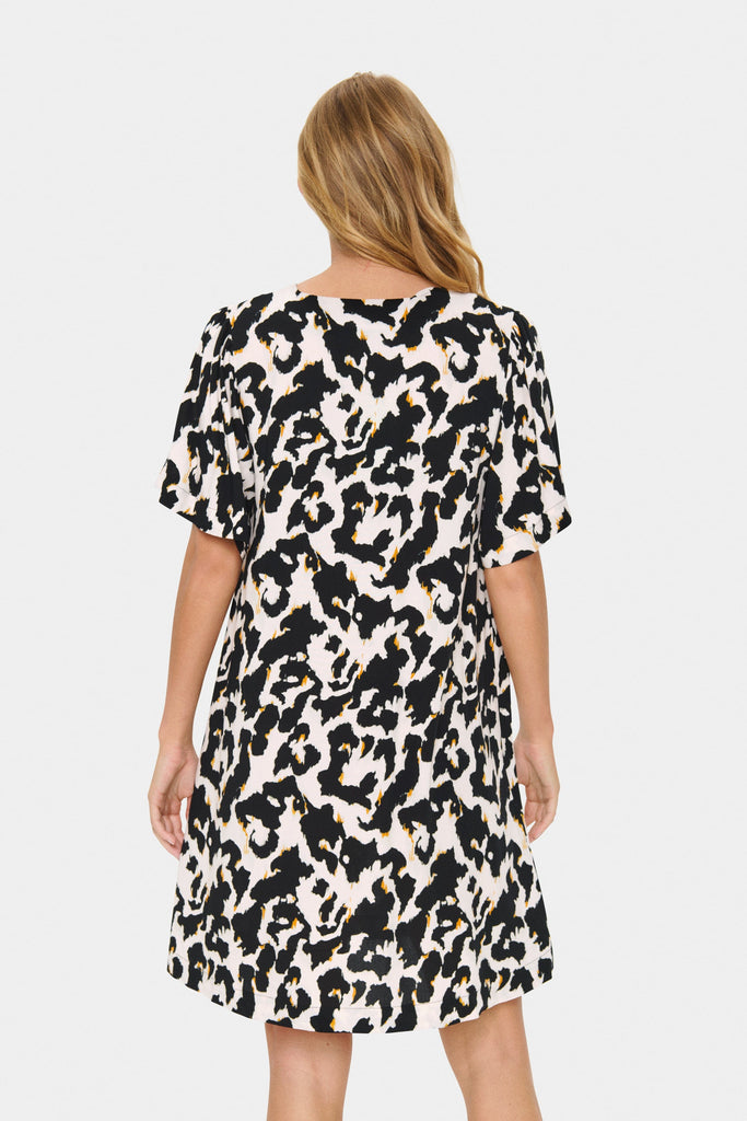 Saint Tropez V Neck Dress Multi