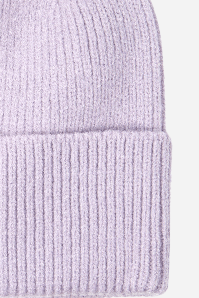 Sarta Accessories - Lilac Plain Beanie One-size