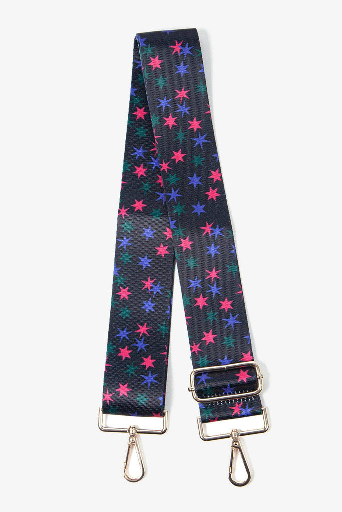 Sarta Accessories - Multicolour Multi Star Wide Bag Strap One-size
