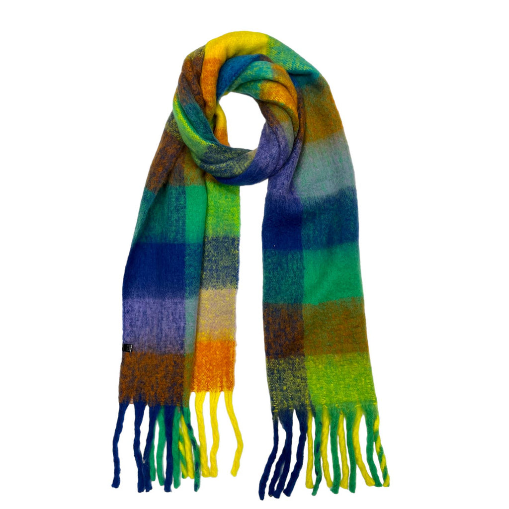 Soft Check Tassle Scarf Various