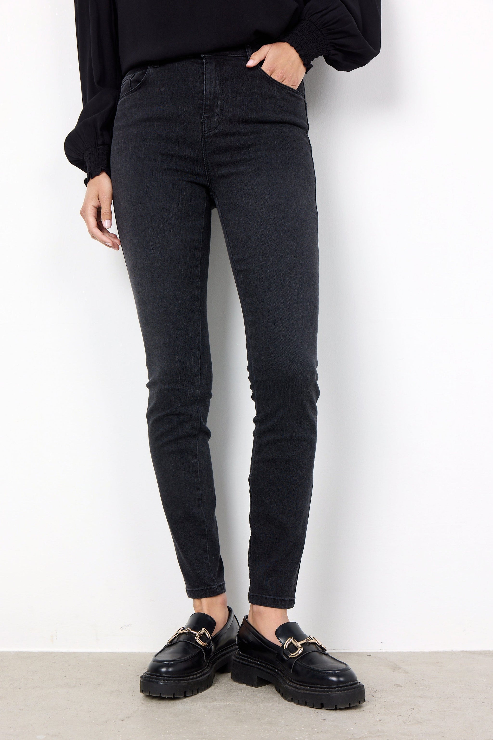 Soya Concept Denim Slim Fit Jeans Grey Very Stylish Girl