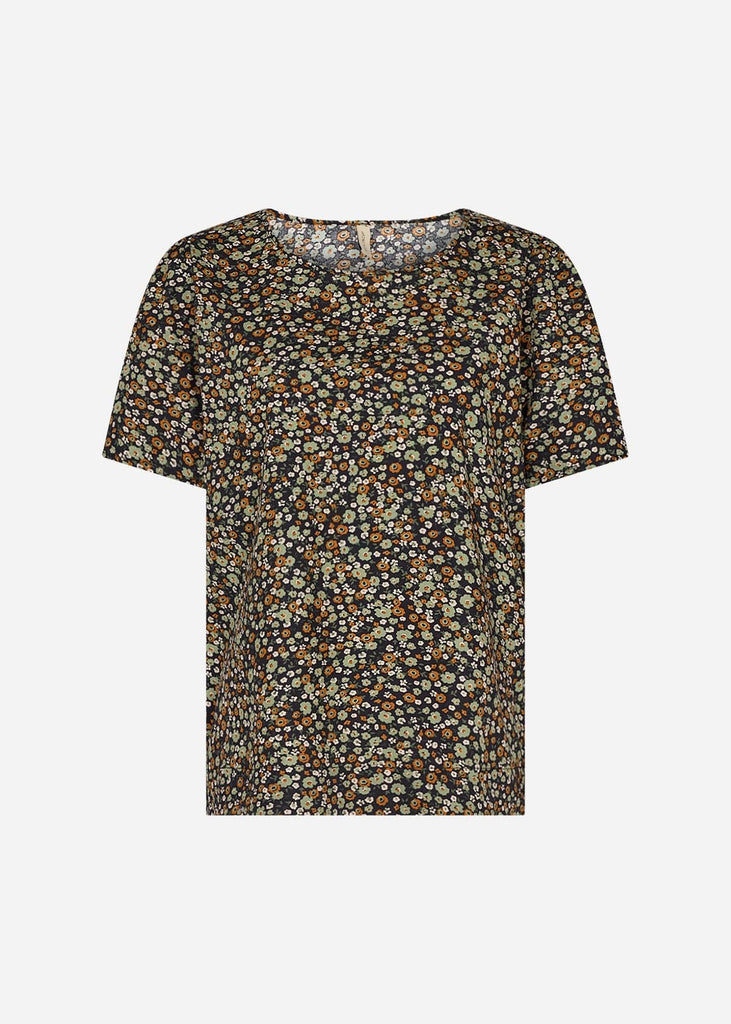 Soya Concept Floral Print Cotton Top Multi