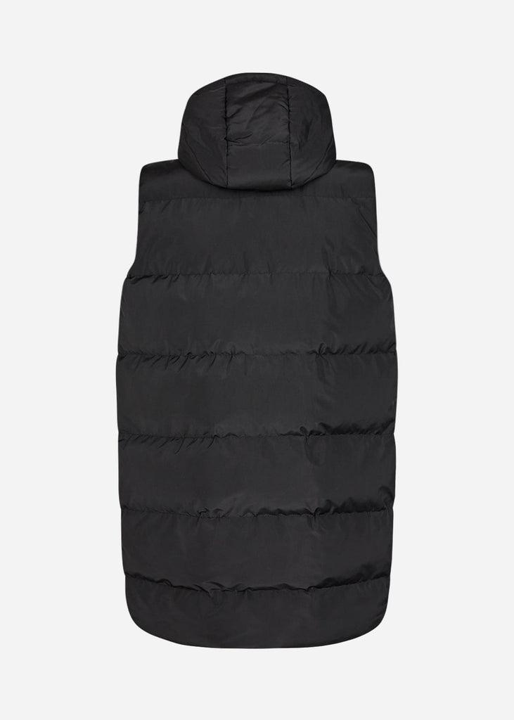 Soya Concept Padded Long Coat Black