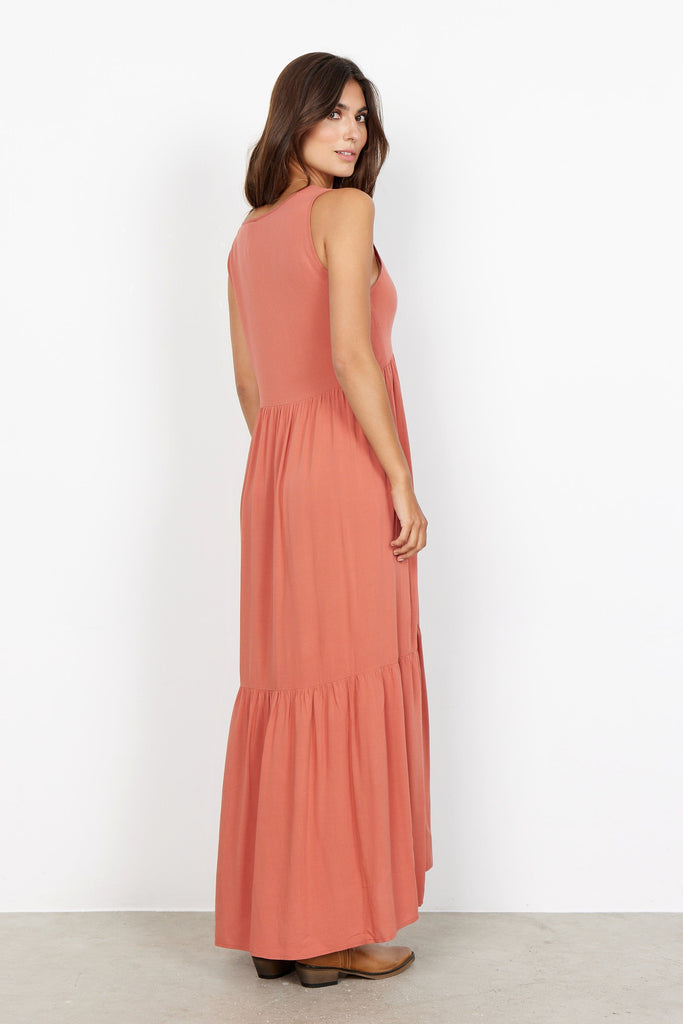 Soya Dress Terrcaotta