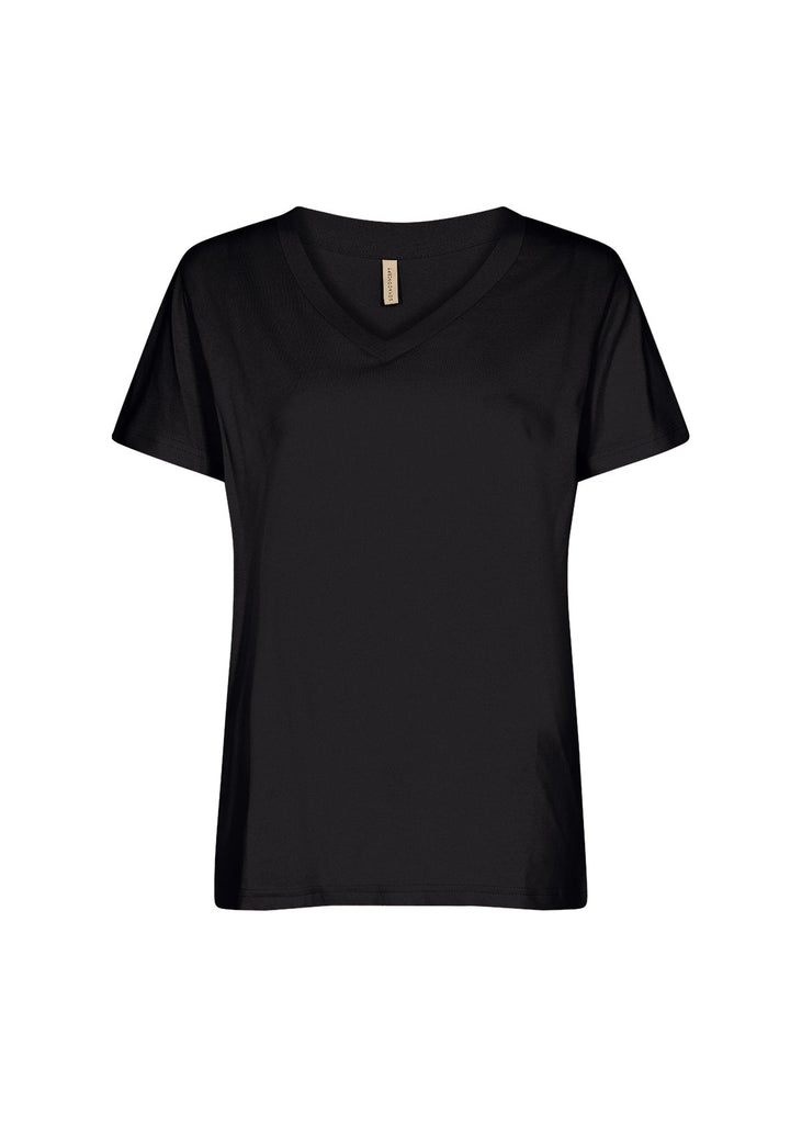 Soya Concept Organic Cotton T Shirt Black