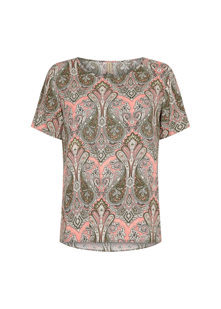 Soya Concept Paisley Print Top Multi