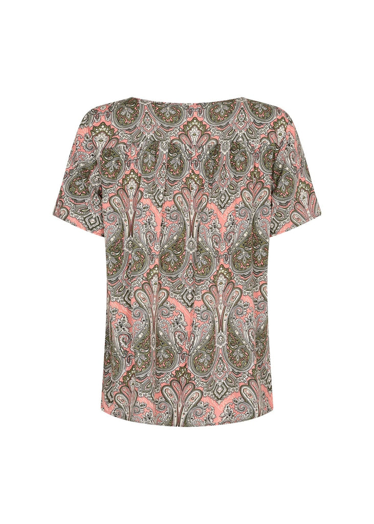 Soya Concept Paisley Print Top Multi