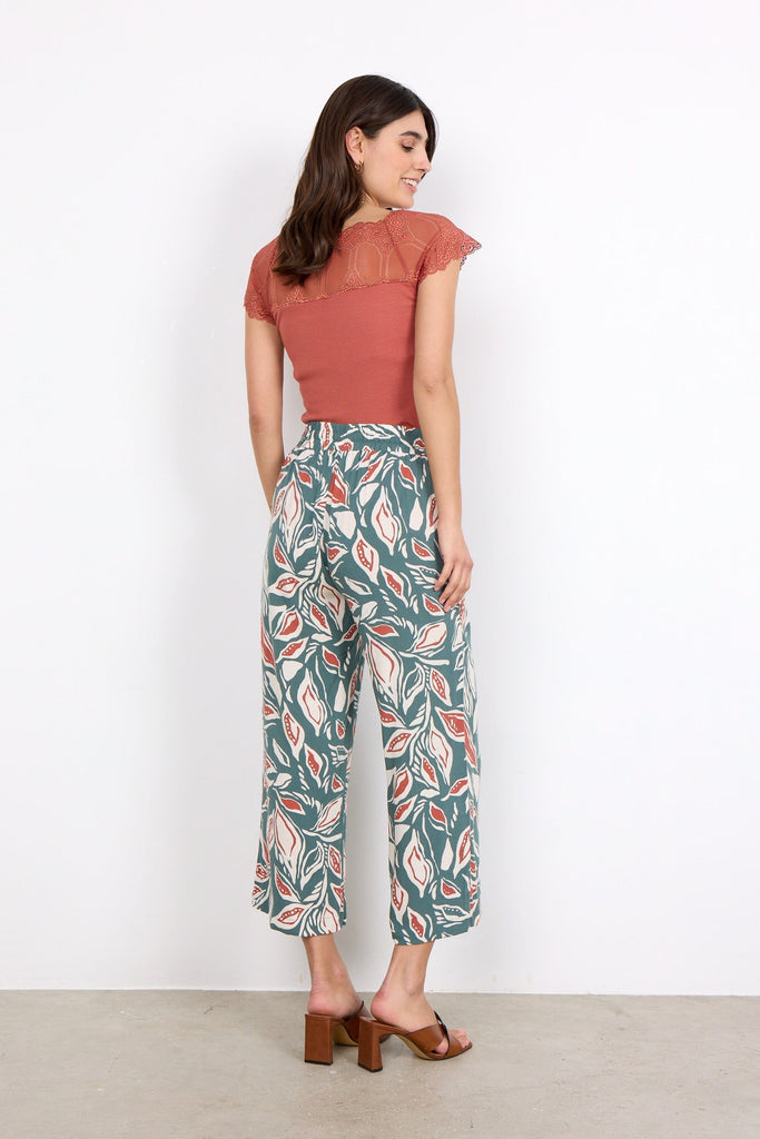 Soya Concept Printed Trousers Multi