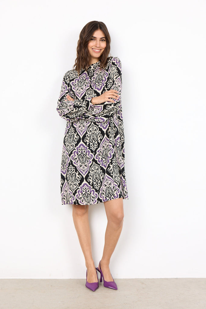 Soya Concept Printed Dress Multi