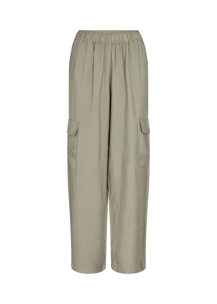 Soya Concept Relaxed Trousers Khaki