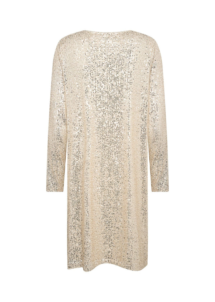 Soya Concept Sequin Dress Champagne