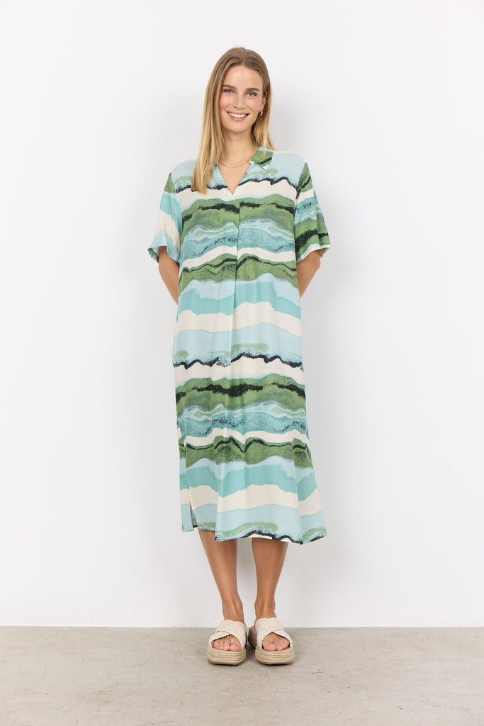 Soya Concept Stripe Dress Multi