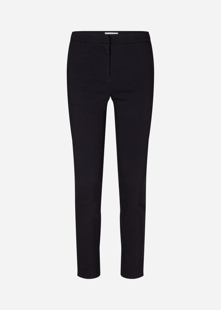 Soya Concept Tapered Slim Leg Trousers Black