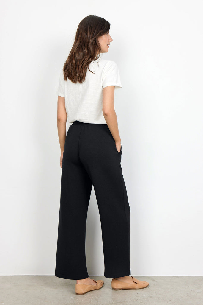 Soya Concept Wide Leg Trousers Black
