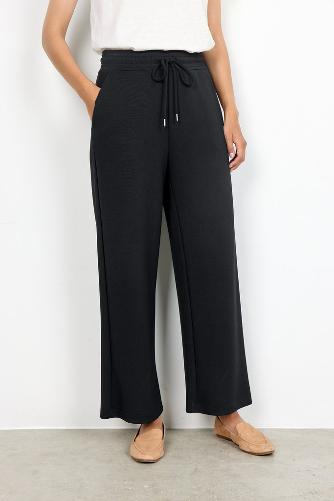 Soya Concept Wide Leg Trousers Black