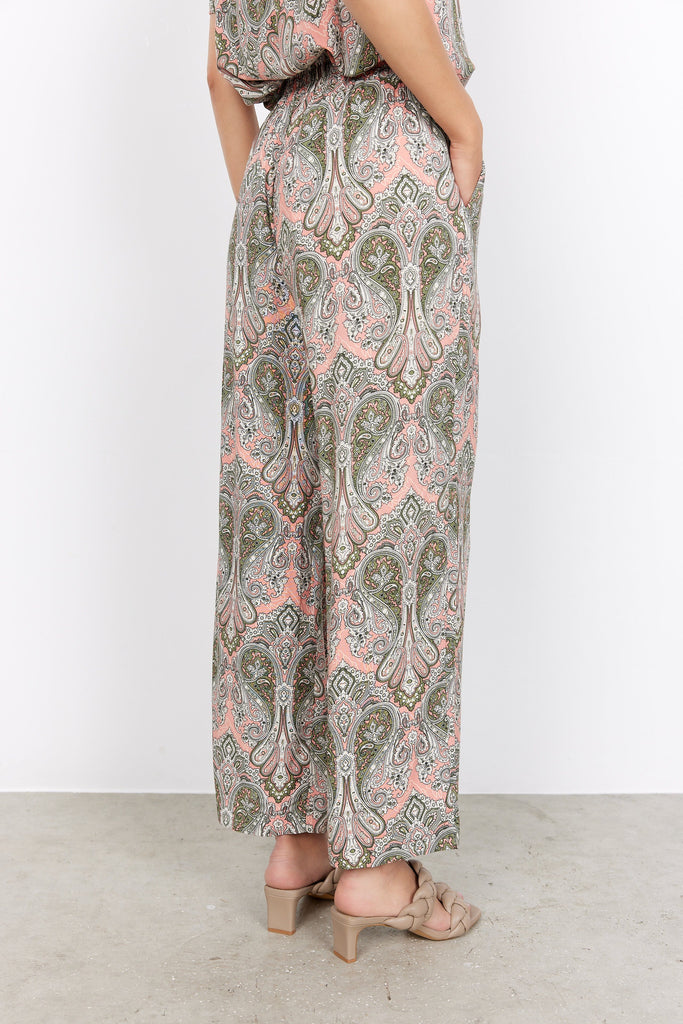 Soya Concept Wide Leg Trousers Multi