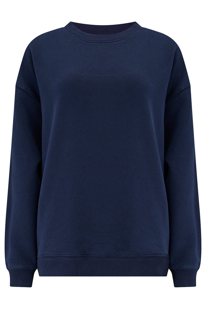 Sugarhill Eadie Relaxed Sweatshirt Navy